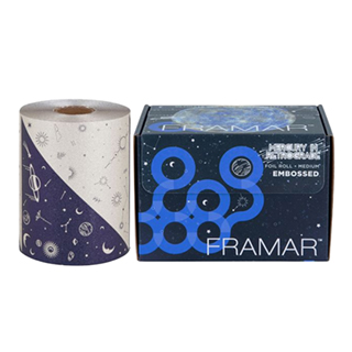 Limited Edition Framar Mercury in Retrograde Embossed Foil Roll