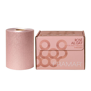 Framar Rose Gold Embossed Foil Roll