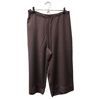 * Cropped Trouser Bitter Choc Size 10