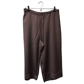 * CROPPED TROUSER BITTER CHOC SIZE 14