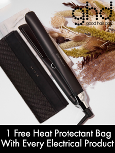 Buy A GHD Electrical Styling Tool and Get A Heat Bag Foc
