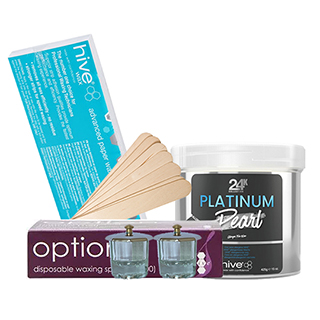 Hive Epilfree Accessory Pack - Contains Hive Platinum Vegan Pearl Wax