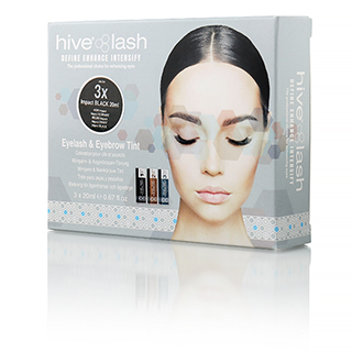 Hive Value Pack Lash and Brow Tint - Black 3 x 20ml