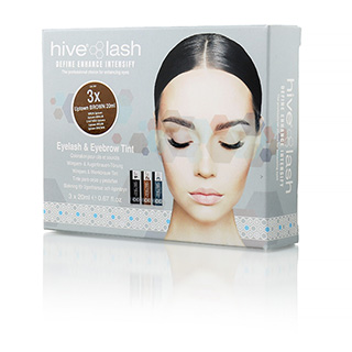 Hive 3 pack Brown Eyelash/Brow Tint 3 x 20ml