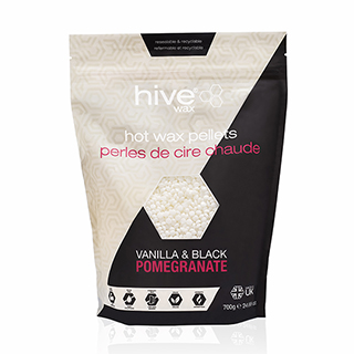 Hive Rosin Free Vanilla and Black Pomegranate Wax Pellets 700g