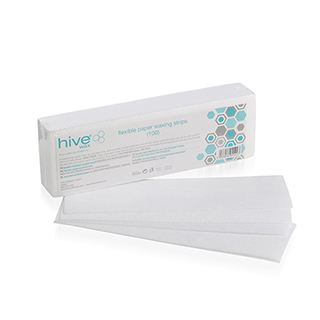 HIVE FLEXIBLE PAPER WAXING STRIPS (100)