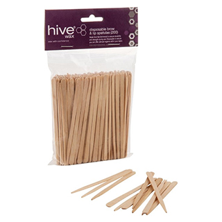 Hive Disposable Brow & Lip Spatulas 200pk