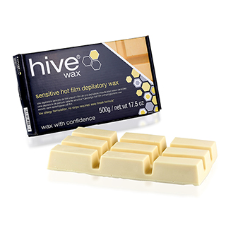 Hive Sensitive Hot Film Wax Block 500g - Yellow