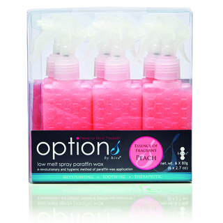 PEACH PARAFFIN SPRAY WAX (6PK)