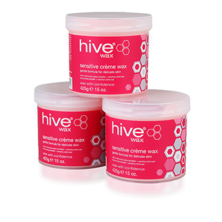 HIve Pink Sensitive Creme Wax 425g 3 for 2 Value Pack