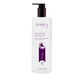 SIMPLY THE FACE & BODY MASSAGE OIL 490ML