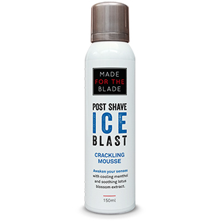 The Hair Movement - Made For The Blade - Ice Blast Crackling Post Shave Mousse 150ml