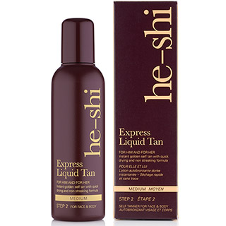 HE-SHI EXPRESS LIQUID TAN 150ML