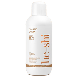 He-Shi Pro Advanced Spray Tan Classic Gold 1Litre