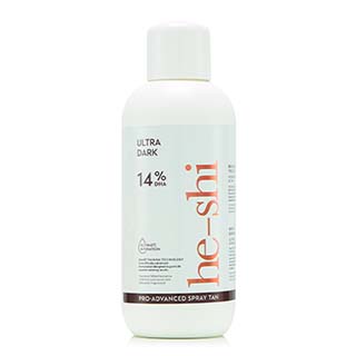 He-Shi Pro Advanced Spray Tan 14% Ultra Dark 1Ltr