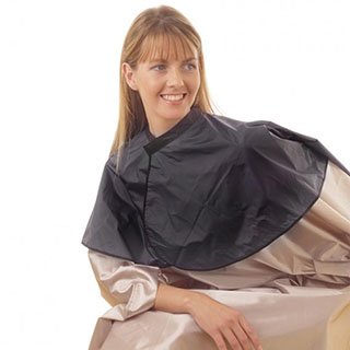 Hairtools Pvc Shoulder Cape Black