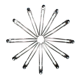 HAIRTOOLS SILVER CONTROL SECTION CLIPS