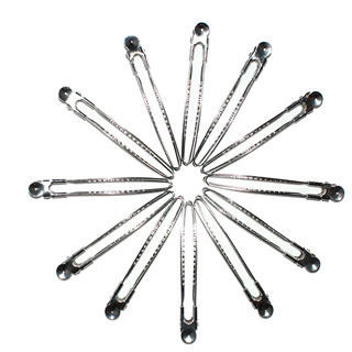 Hairtools Silver Control Section Clips