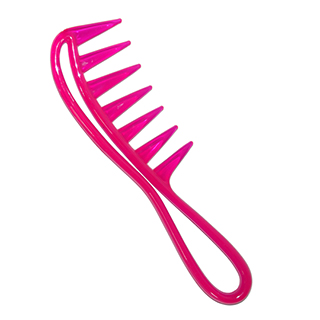 Hairtools Pink Clio Detangling Comb For Brushing Out Curls