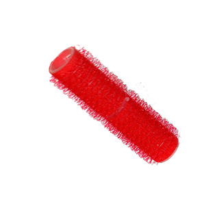 Hair Tools Cling Rollers Small Red 13mm - Pack of 12