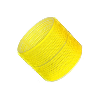 Hair Tools Cling Rollers Jumbo Yellow 66mm - Pack 6