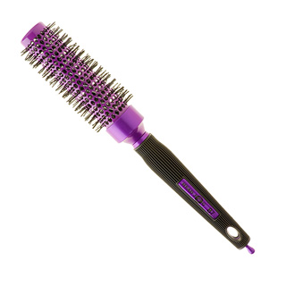 HAIR TOOLS HEAD JOG 87 PURPLE IONIC BRUSH (25MM)