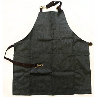 HAIR TOOLS BARBER APRON CHARCOAL