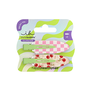 Invisibobble Clipstar - Cherry Topping 2pc