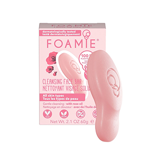 Foamie Face Bar For All Skin Types With Rose Oil and Vitamin B3