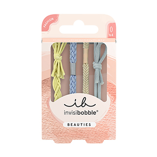 Invisibobble Beauties Hair Bobbles - Bebe Blue 4pc