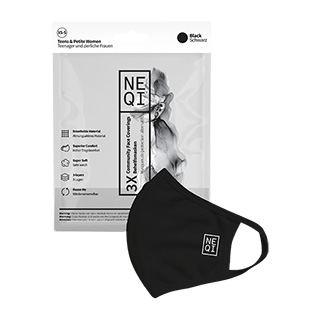 Neqi Face Coverings Teen XS-S 3 Pack