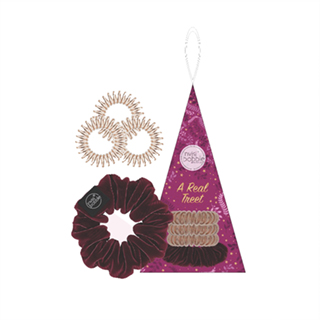 Invisibobble Time to Shine - Xmas Tree A Real Treat Gift Set