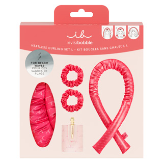 Invisibobble Gift Set - Beach Curl Heatless Curling Set Large 6Pc