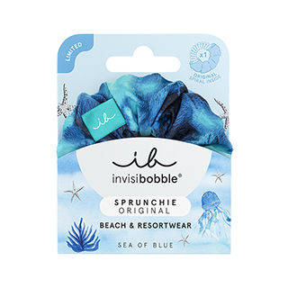 Invisibobble Sprunchie - Seas of Blue