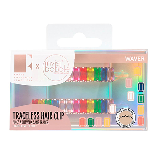 Invisibobble Waver Traceless Hair Clip - Rosie Fortescue 2 Pack