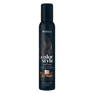 New Indola Coloured Mousse - Medium Brown 200ml