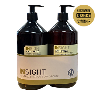 Insight Anti Frizz Shampoo and Conditioner 900ml Duo Pack
