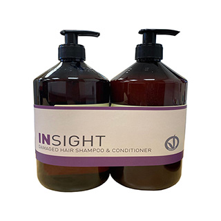 Insight Damaged Shampoo and Conditioner 900ml Duo