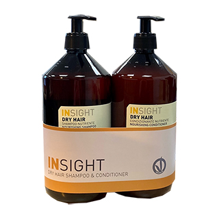 Insight Dry Shampoo and Conditioner 900ml Duo Pack