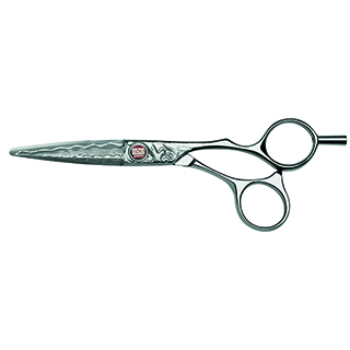 Kasho Scissor - Damascus Offset 5.5"