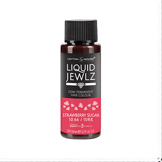 Leyton House Liquid Jewlz Gloss Colour 10/66 Strawberry Sugar 100ml