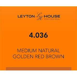 LH Silk Permanent 4/036 Med Natural Golden Red Brown 100ml