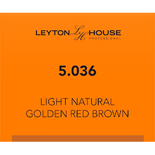 LH Silk Permanent 5/036 Light Natural Golden Red Brown 100ml