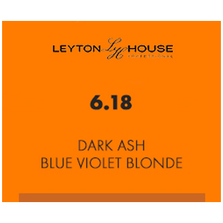 Leyton House Silk Permanent - 6/18 Dark Ash Blue Violet Blonde 100ml