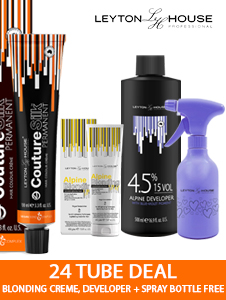 2026 Buy Any 24 tubes of leyton house Colour and Get 1x Alpine cream, 1x 4.5% Developer and 1x Water