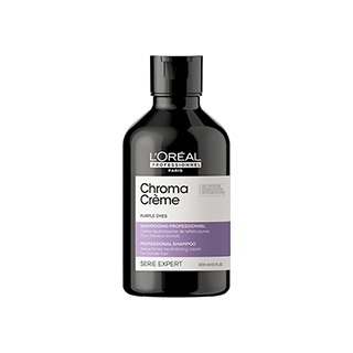 Loreal Chroma Creme Purple Neutralising Cream Shampoo 300ml