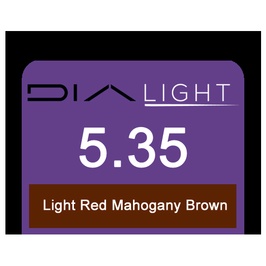 * Dia Light 5/35 Lt Red Mahogany Brown
