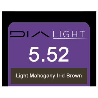 DIA RICHESSE 5/52 LT MAHOGANY IRID BROWN