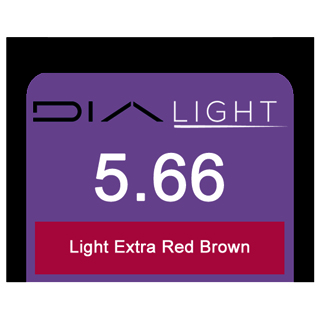 DIA LIGHT 5/66 LT EXT RED BROWN (DM5)