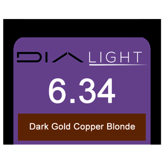 DIA LIGHT 6/34 DARK GOLD COPPER BLONDE